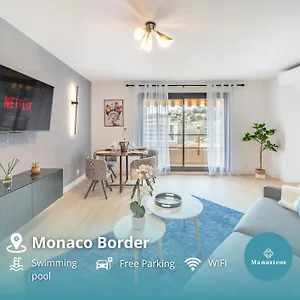 5mn Monaco - Vue Mer - Parking - Piscine - Bb , Beausoleil France